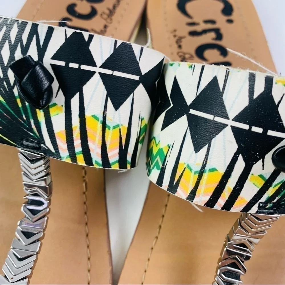 Circus By Sam Edelman Saxon Lime Women Sandals‎ Size 6.5